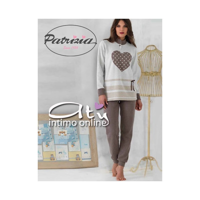 Pigiama Donna manica  lunga PATRIZIA 1312