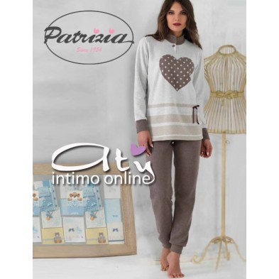 Pigiama Donna manica  lunga PATRIZIA 1312