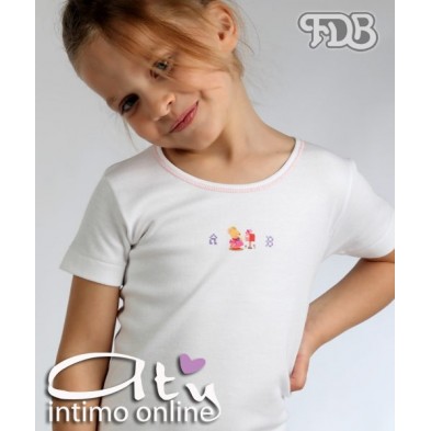 MAGLIETTA BIMBA CALDO COTONE FDB 309S CONF. 6 PZ