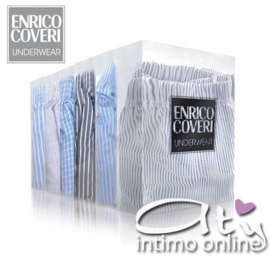 BOXER IN TELA EB1120 ENRICO COVERI Conf. 6 pz