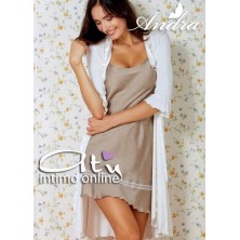 Camicia da notte + vestaglia Andra 7411