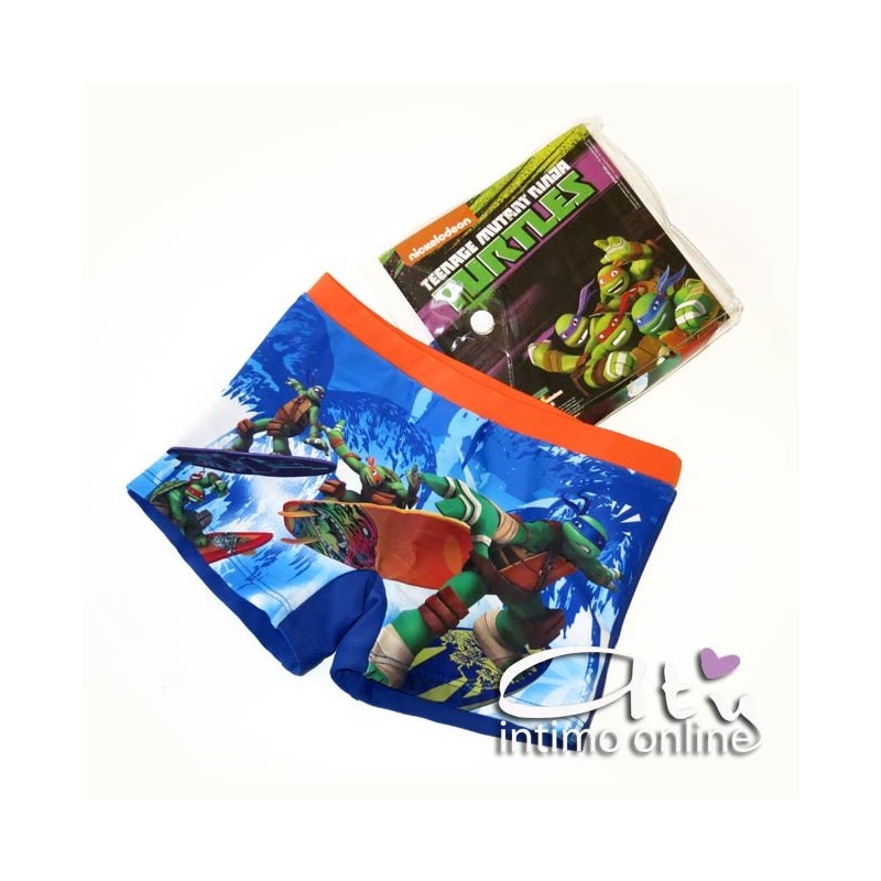 COSTUME DA BAGNO BOXER BIMBO TARTARUGHE NINJA