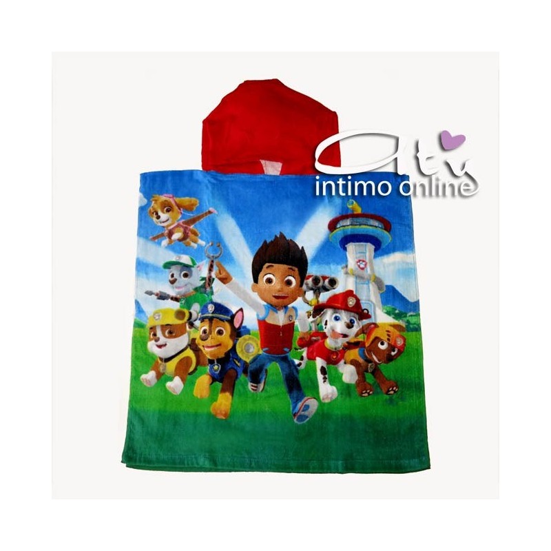 ACCAPPATOIO PONCHO BIMBO RYDER PAW PATROL