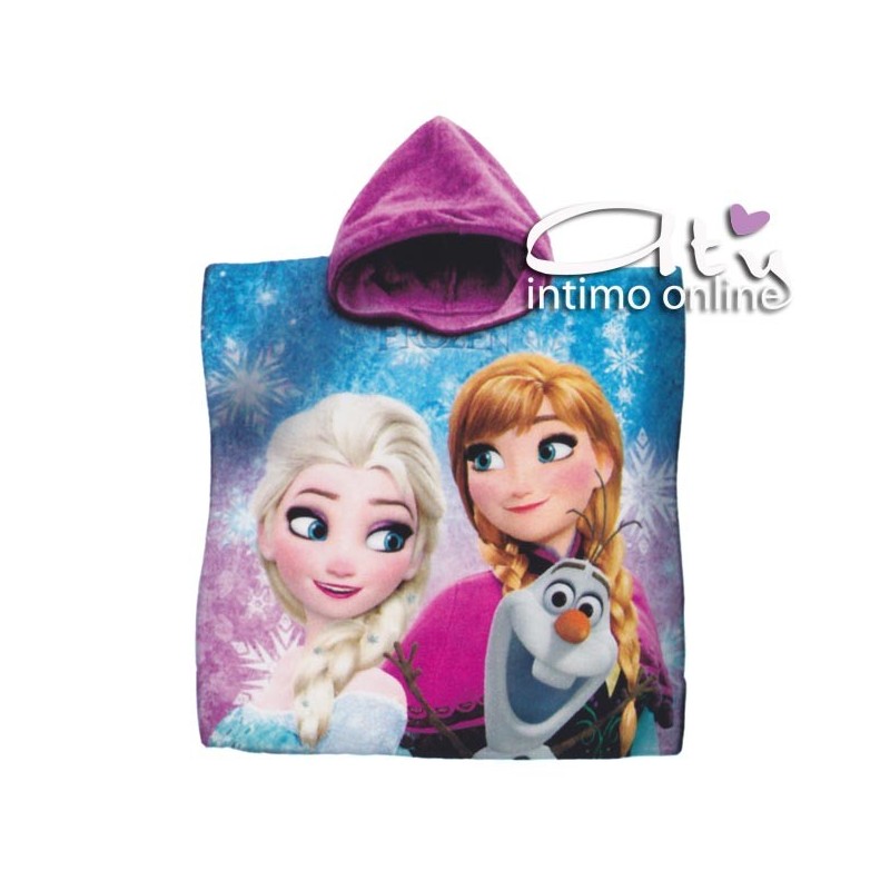 ACCAPPATOIO SPUGNA BIMBA PONCHO FROZEN 05