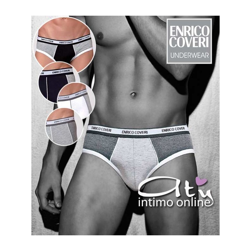 SLIP BICOLOR ENRICO COVERI ES1003 CONF. 6 PZ