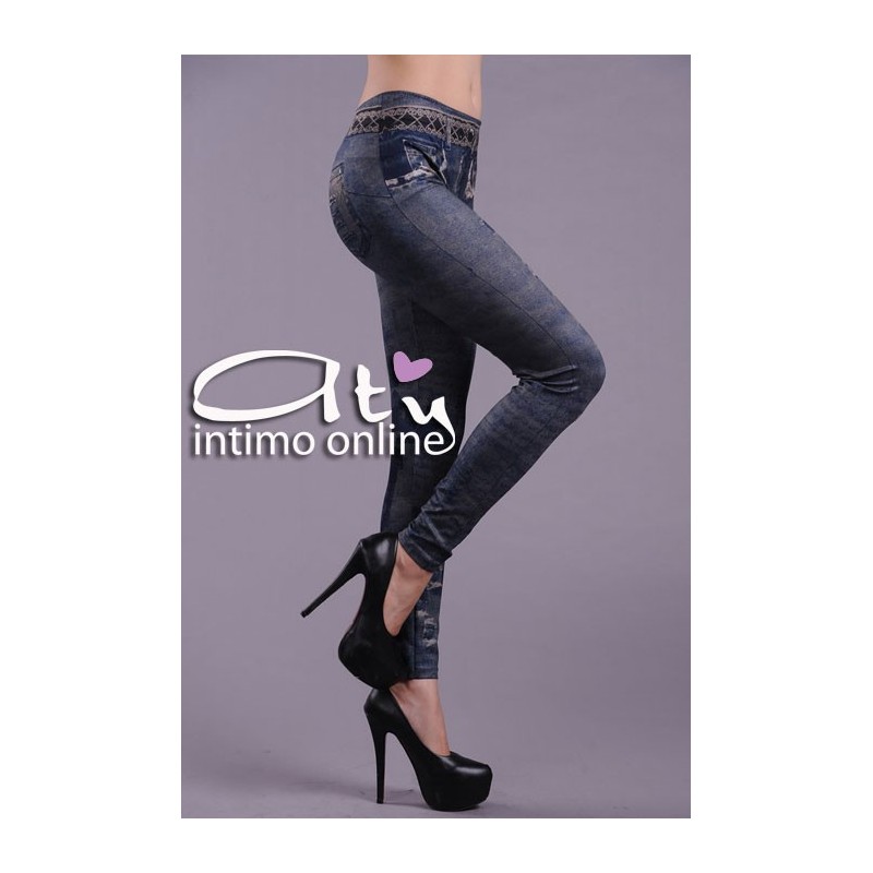 JEGGINGS DENIM 79047 BLU