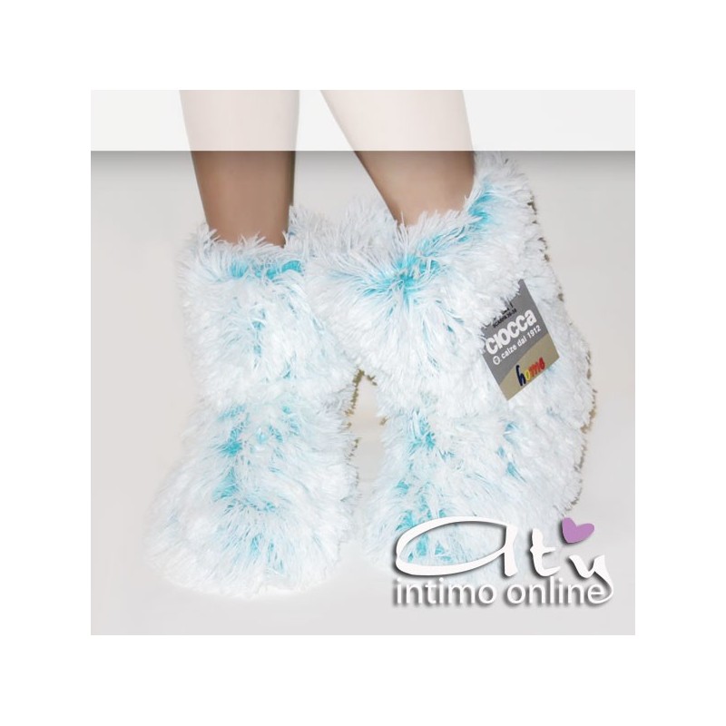 Pantofola CIOCCA 762 Azzurro