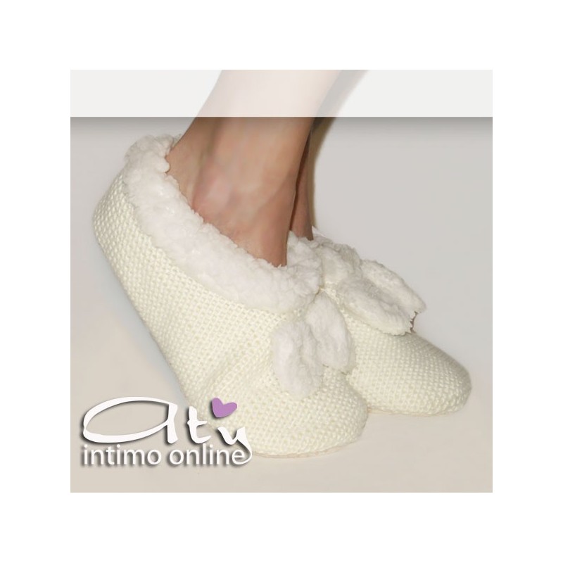 Pantofola décolleté Smile HY6047 Panna