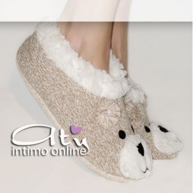 Pantofola musetto orso Smile HY6051