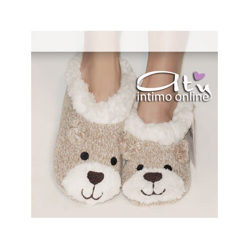 Pantofola musetto orso Smile HY6051