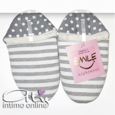 Pantofola SSO-602 Smile righe