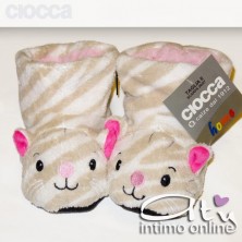 Pantofole bimba animali Ciocca 238 Gatta