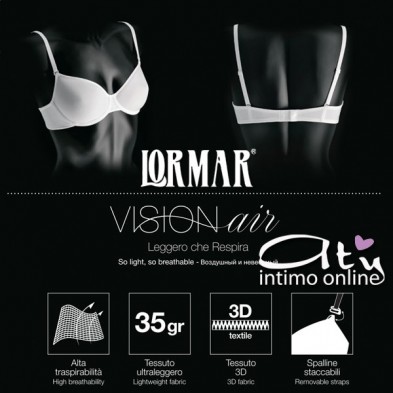 Reggiseno a balconetto Lormar Vision