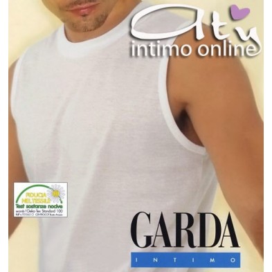Maglia sbracciata Cotone Pettinato GARDA 0023 Pack. 3 pz