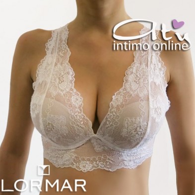 Reggiseno Bralette in pizzo GEM Lormar