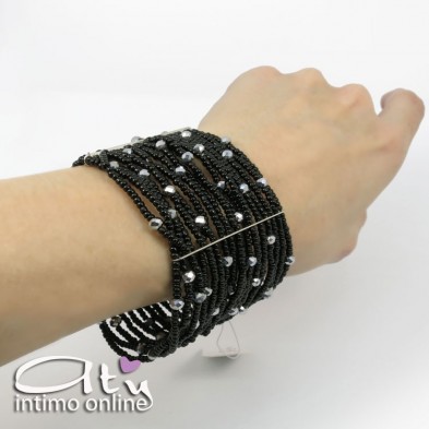 Bracciale fascia di perline