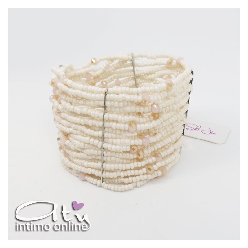 Bracciale fascia di perline