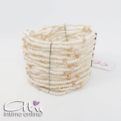 Bracciale fascia di perline