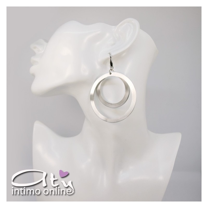 Orecchini pendenti a cerchio