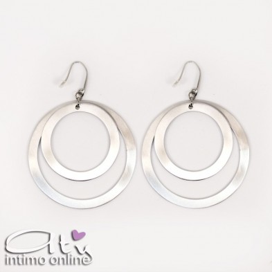 Orecchini pendenti a cerchio