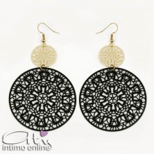 Orecchini pendenti a cerchio boho