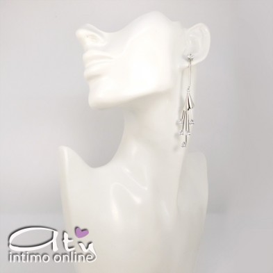 Pendenti lunchi in strass