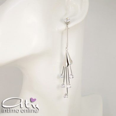 Pendenti lunchi in strass