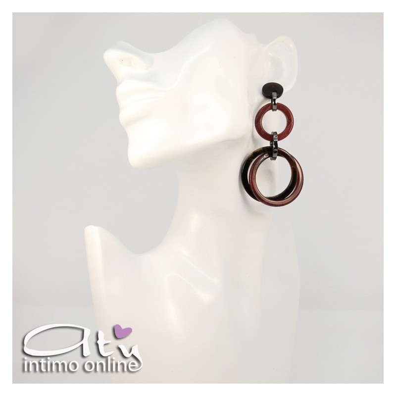 Pendenti in plastica effetto marmo