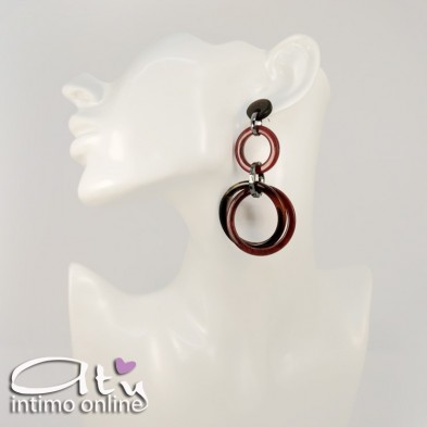 Pendenti in plastica effetto marmo