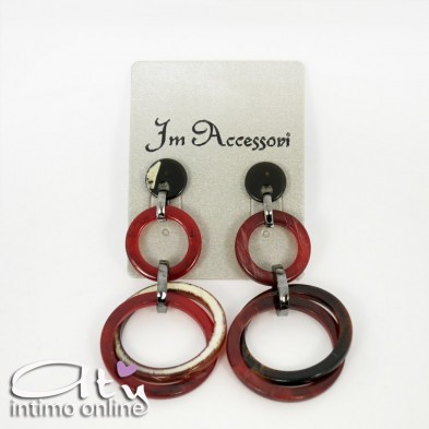 Pendenti in plastica effetto marmo