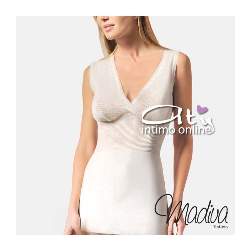 Canotta misto lana SL Biella Madiva Pack. 3pz