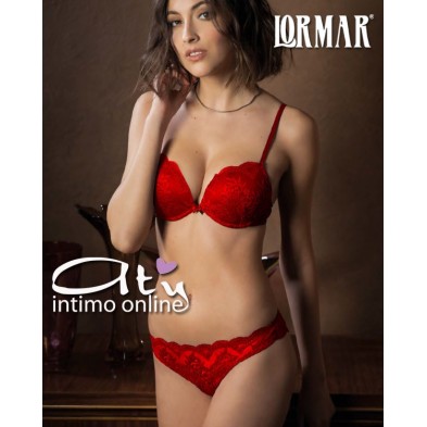 Completino Intimo Rosso Super Push Lormar Vast Eternal
