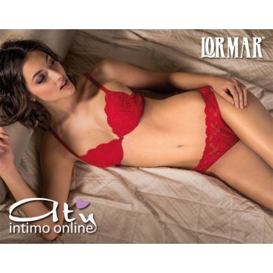 Completino Intimo Rosso Super Push Lormar Vast Eternal