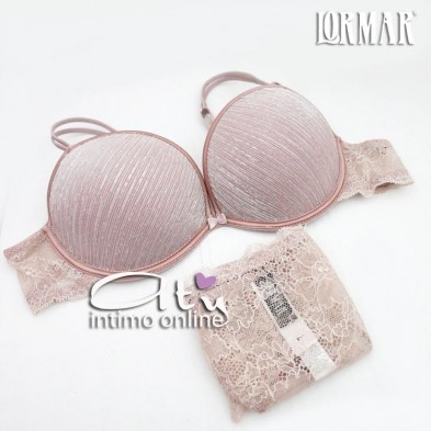 Completino Intimo Lurex Super Push Lormar Excite Starlight