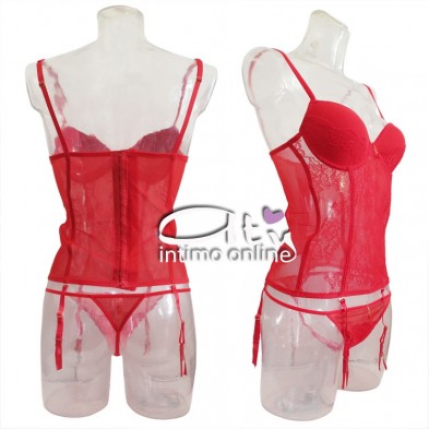 Completino intimo LoveAndBra 11396 Rosso