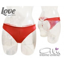 Perizoma strass LoveAndBra 11423 Rosso