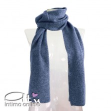 Sciarpa filo lurex misto angora e cachemire