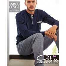 Pigiama Blu EP8042 Enrico Coveri Sport