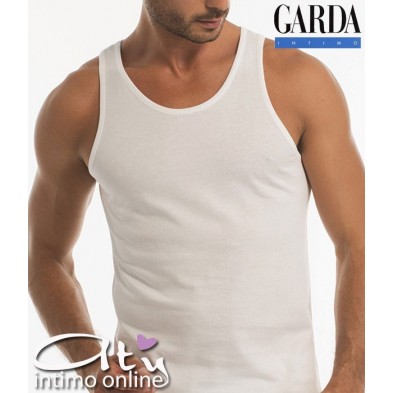 Canotta Uomo Cotone Pettinato GARDA 0021 Pack. 3 pz