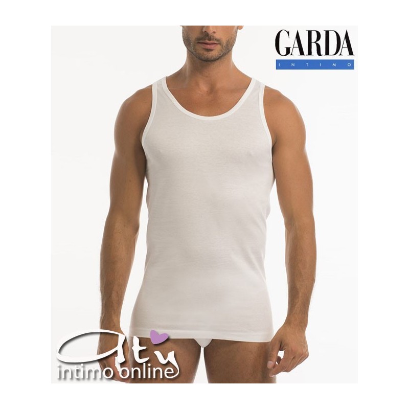 CANOTTA UOMO in jersey filo scozia GARDA 0030 Pack 3 pz