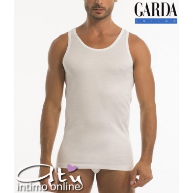 CANOTTA UOMO in jersey filo scozia GARDA 0030 Pack 3 pz