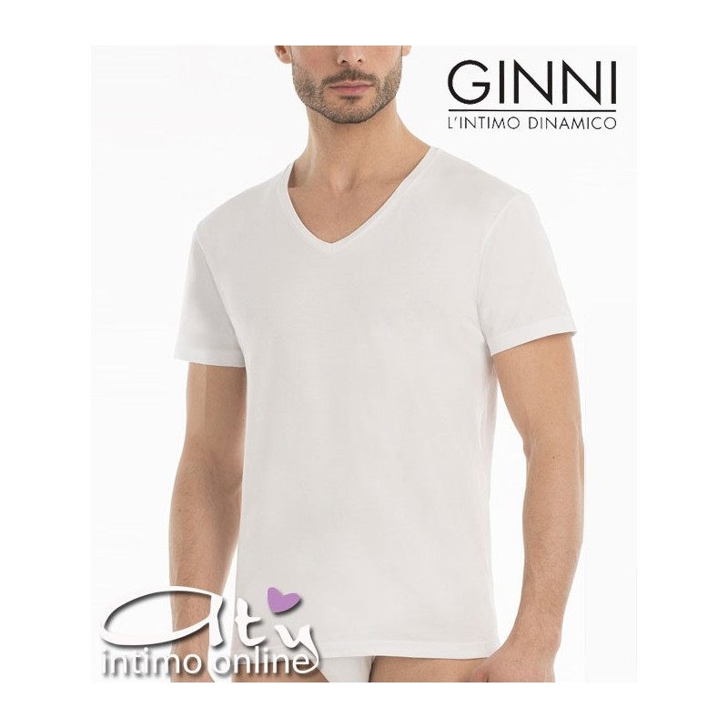 T-Shirt collo a V 2051 Ginni by Garda Pack 3 pz