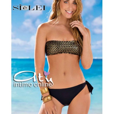 Bikini due pezzi fascia imbottita + slip SièLei RU25