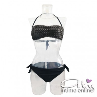 Bikini due pezzi fascia imbottita + slip SièLei RU25