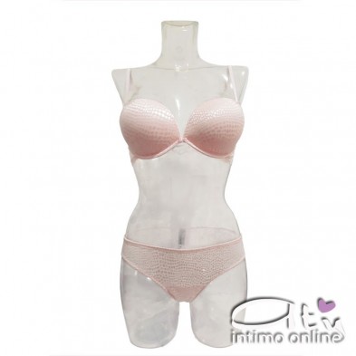 Completino intimo donna push up +2 taglie Tentami Malia Lormar