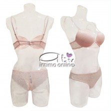 Completino intimo donna push up +2 taglie Tentami Malia Lormar