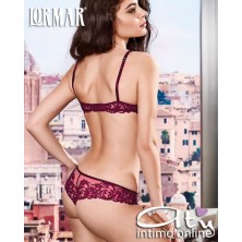 Completino in raso push up +2 taglie Duna Oasi Lormar