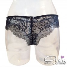 Completino intimo donna con rose push up +2 taglie Fuoco Passion Lormar