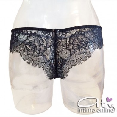 Completino intimo donna con rose push up +2 taglie Fuoco Passion Lormar