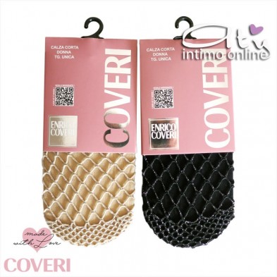 Calzini donna corti rete lurex Coveri Selene4ASS 2PZ